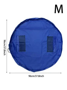 1pc (Available In 3 Sizes) Kids Toy Storage Bag, Baby Product Storage Dust-Proof Drawstring Bag, Quick & Easy Toy Organization (Random Style) - Multicolor - View 13