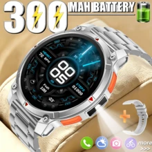 Smartwatch Baru 2026 (Dapat Menjawab/Melakukan Panggilan), Layar Bulat 1,5 Inci, Pelacak Kebugaran, Berbagai Mode Olahraga, Penghitung Langkah dan Kalori, Alarm, Kalender, Lampu LED, dan Fitur Lainnya, Kompatibel dengan Android dan iOS. - View 1