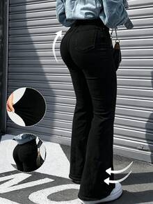 Women Jeans - Black - View 1