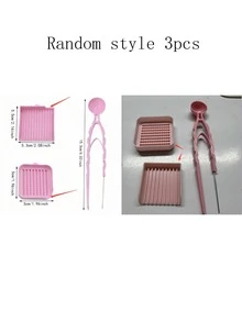 1/3/5pcs Fuse Bead Accessory Set - 2.6mm Sorting Tray Tool, Includes Bead Tray, Bead Pen, Bead Spoon, Tweezers, Bead Board, Alignment Tool, Convenient Spoon, Suitable For Perler/Hama Fuse Beads, Pixel Art, Classroom DIY And Bead Management - Multicolor - View 24