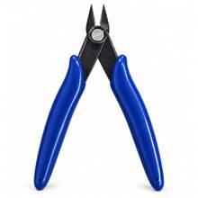 1pc Blue Flat Side Cutter Pliers Professional Jewelry Tool Set Suitable For Trimming, Beading And Cutting, Metal Wire Cutting Pliers - Blue - View 11