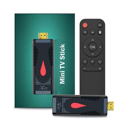 AOC X96 S400 Android 10.0 TV Stick, Processore Quad Core 64-bit Allwinner H313, 2GB RAM 16GB ROM, Decodifica Video 4K UHD, H.265 HEVC, HDR a 10 bit, WiFi 2.4G, Media Stick HDMI per TV e Proiettore