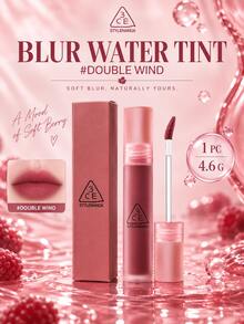 3CE Water Mist Lip Glaze #DOUBLE WIND, Ukuran Penuh 4.6g/Sampel 1.5g, Hasil Akhir Matte Lembut, Tidak Lengket, Pengunci Warna Membentuk Lapisan Sekali Sapu, Tahan Lama, Kebutuhan Sehari-hari - #ANGIN GANDA - View 13