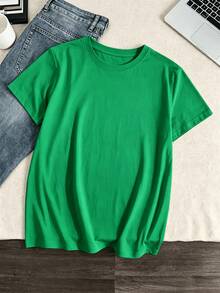 Women T-Shirts - Green - View 3