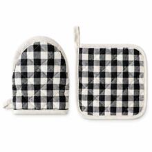 2pcs/Set Thickened Oven Mitt & Pot Holder Set, Heat-Resistant Non-Slip Kitchen Oven Gloves And Insulation Pads Duck-Bill Oven Mitts For Baking, Grilling, Microwave, Air Fryer, BBQ, Hot Pots, Pans, Trays, Home Kitchen & Holiday Cooking,Christmas Gift - View 11