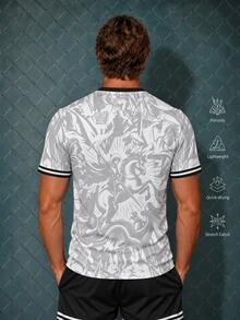 Brazil Special Edition Men's Football Jersey, São Paulo Style Soft Sports Top, Suitable For Training, Matches And Daily Wear - White - View 11