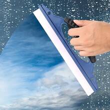 1pc Car Glass Squeegee Straight Blade Car Wash Squeegee Car Scraper Non-Scratch Paint Cleaning - A - View 3