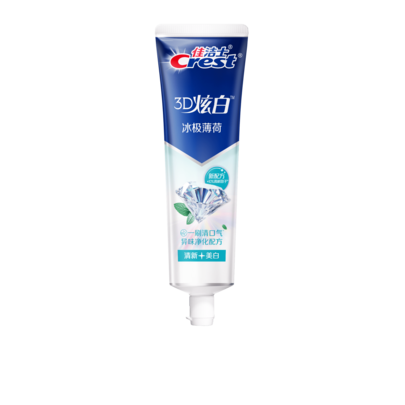 Crest 3D White Toothpaste, Icy Mint, 170g