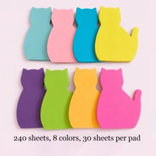 Colorful Speech Bubble Sticky Notes 3 Inch Creative Bubble Memo Pads, Writable Self-Adhesive Note Pads For Students Study Notes, Office Reminders And Labeling - one-size - View 11