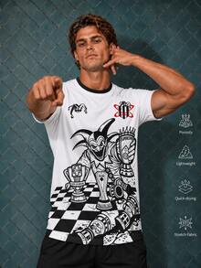 Sao Paulo Brazil Men's And Youth Jersey, Clown Pattern Design Comfortable Top, Suitable For Match, Daily Wear, Gift - White - View 11