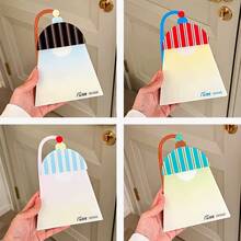 1pc Acrylic Door Sign, Erasable Entry Message Hanging Board, Vintage Striped Hat Design, Doorway Delivery Information Whiteboard, Suitable For Home Decor, Kitchen Message Board, Desktop Message Board - A - View 9