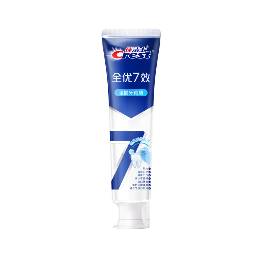 Crest Complete 7 Benefits Toothpaste, Enamel Strengthening, 180g - Mint - View 1
