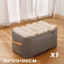 Creative Home Storage Basket With Lid, Woven Rope Storage Box With Door And Window Design, Suitable For Children's Toys, Socks And Toiletries. Multi-Scenario Storage Box, Suitable For Bedside, Bathroom And Closet. Suitable For Parents And Minimalist Home Room Decor Storage Bucket, Space-Saving. - Multicolor - View 13