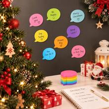 Colorful Speech Bubble Sticky Notes 3 Inch Creative Bubble Memo Pads, Writable Self-Adhesive Note Pads For Students Study Notes, Office Reminders And Labeling - one-size - View 3