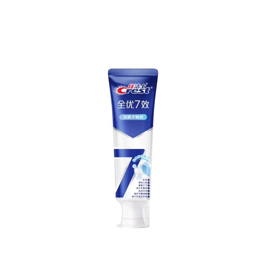 Kem đánh răng Crest Complete 7 lợi ích, tăng cường men răng, 120g - cây bạc hà - Xem 1