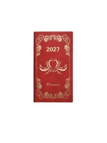 2027 Annual English Planner 365 Days Time Management A6 Daily Planner Portable Notebook - Multicolor - View 9