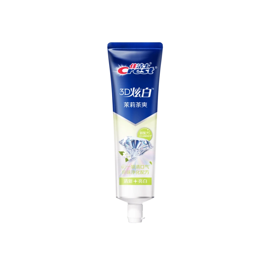 Crest 3D White 牙膏,茉莉花茶清新,120g - Lemon - 查看 1