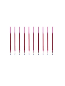 10pcs Water-Soluble Pen Refills, Washable Fabric Marking Pen Refills, Includes Red, Blue, Green, Purple, Rose Red 5 Colors To Choose From, Suitable For Different Fabric Background Colors, Applicable For Cross Stitch Tracing, Embroidery Positioning, Patchwork Marking And Other Various Crafting Scenarios - Erasable Pen Refills - View 8