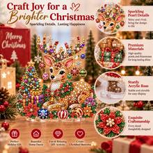 Christmas Reindeer & Holiday Gifts Design - Stand - View 4