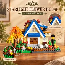 400+PCS Forest Cabin Building Block Set, 6 Styles Available, Mini Woodland House Model, Adult Collectible Desktop Display Decor, Each Style Sold Separately - Forest Cabin - View 5