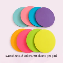 Colorful Speech Bubble Sticky Notes 3 Inch Creative Bubble Memo Pads, Writable Self-Adhesive Note Pads For Students Study Notes, Office Reminders And Labeling - one-size - View 15