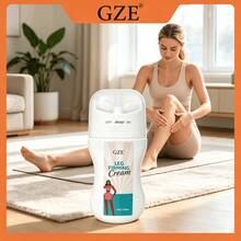 كريم تدليك الساقين المشدد GZE، لوشن الجسم المرطب، ينعم ملمس جلد الساقين، لوشن العناية اليومية بالساقين، 100 جرام/3.53 أونصة - 100 جرام - مشاهدة 4