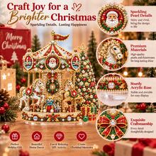 Festive Christmas Carousel & Christmas Tree Design - Stand - View 4