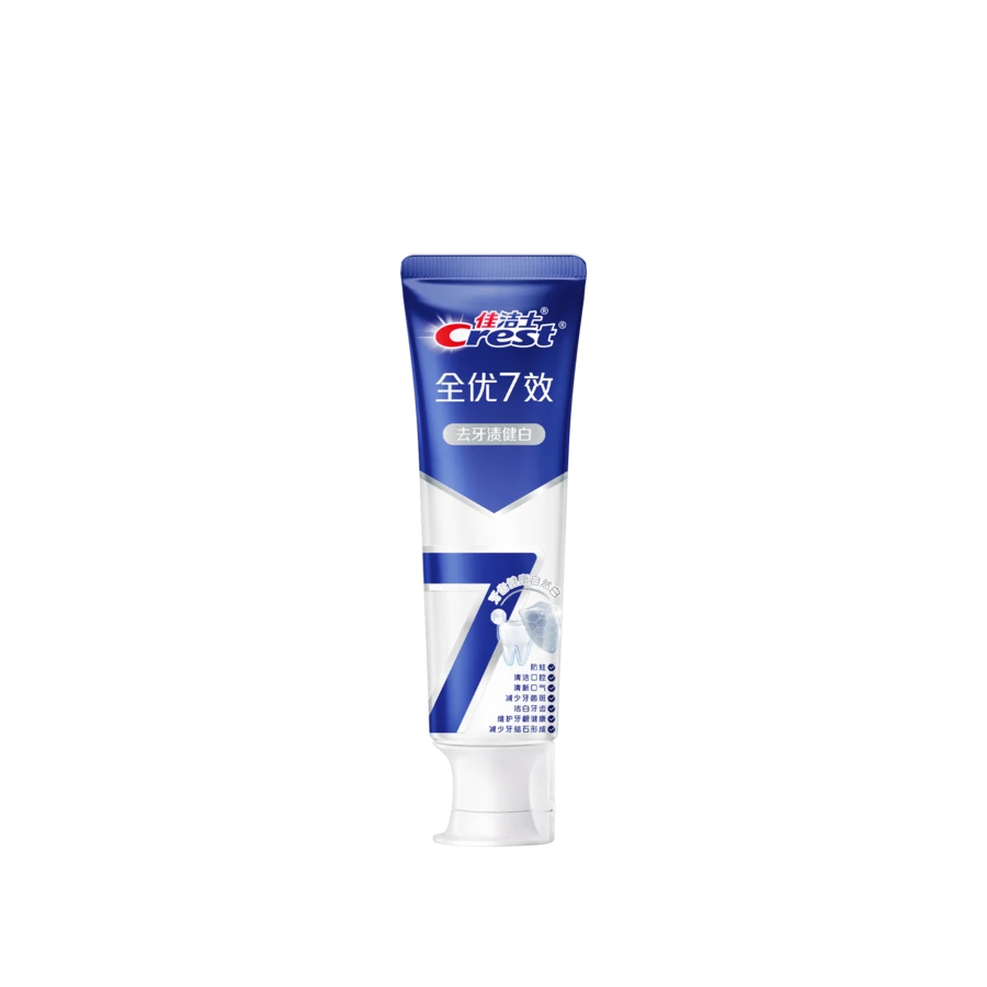 Crest Complete 7 Benefits Toothpaste, Stain Removal & Whitening, 120g - Mint - View 1