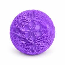 3-Color Pattern Soft Touch Ball, Soft Elastic Spiky Round Ball, Fun Sensory Educational Toy, Random Color Desktop Toy, Party Gift - Multicolor - View 14