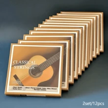 Classical Guitar Strings, High Elasticity Nylon Core With Silver-Plated Copper Alloy Winding, Rust-Resistant, Anti-Oxidation, Anti-Corrosion, Durable And Break-Resistant, Clear And Full Original Tone, Suitable For Professional Stage Performance, Daily Practice, Music Exams, Universal Replacement Parts For Adult Classical Guitar Repair - Multicolor - View 13