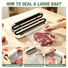 2-In-1 Electric Vacuum Sealing Machine, Portable Air Pump, Suitable For Sealing Food Bags In Home Kitchens, Inflating Beds, Mattresses, Swimming Rings, Inflatable Pads And Toys, As Well As For Outdoor Camping And Kitchen Storage. - Multicolor - View 6