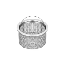 1/2pcs Kitchen Sink Residue Filter, Stainless Steel Filter, Sink Floor Drain, Universal Filter,Kitchen Hygiene Accessories, Christmas Kitchen Upgrade With Cozy Fall& Winter Styles - Silver - View 7