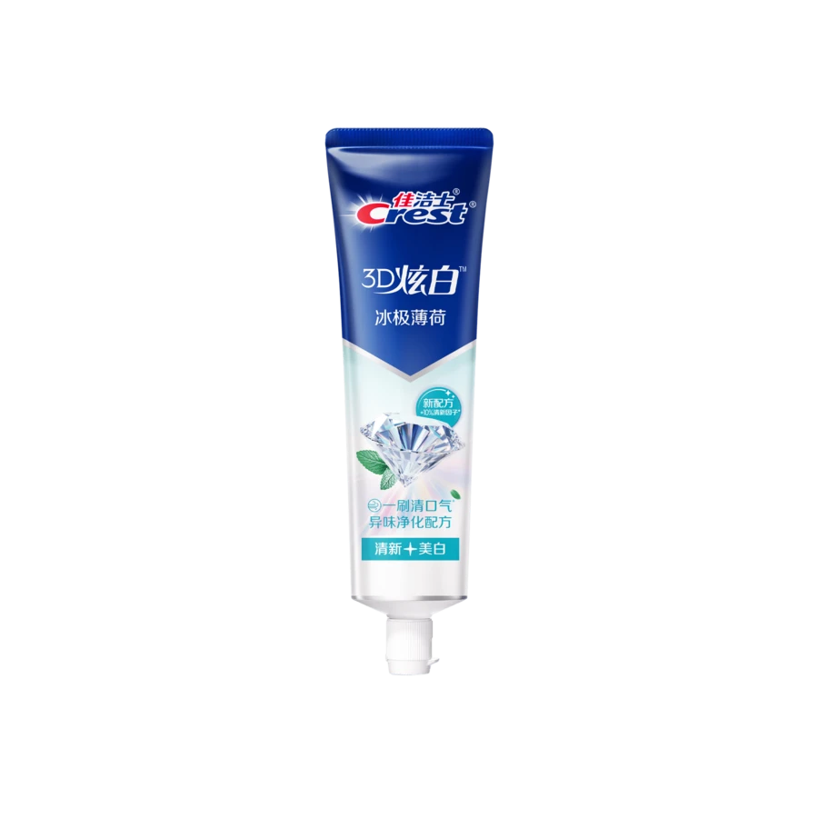 Crest 3D White Toothpaste, Icy Mint, 120g - Mint - View 1