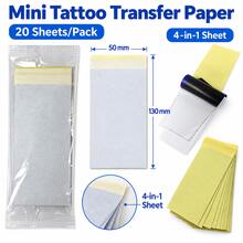 Kertas Transfer Tato 2 inci 50*130mm Kertas Transfer Termal Senticl untuk Printer Termal Transfer Tato Mini untuk Seniman Tato - View 2