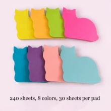Colorful Speech Bubble Sticky Notes 3 Inch Creative Bubble Memo Pads, Writable Self-Adhesive Note Pads For Students Study Notes, Office Reminders And Labeling - one-size - View 8