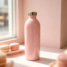 Minimalist Glossy Fresh Color Palette, Minimalist Cola Bottle Shape, Perfect For Outdoor Camping And Picnic Atmosphere - Multi-color 1000ml - View 16