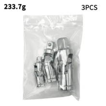 Practical Socket Adapter Set, Socket Adapter Tool, 1/4" 3/8" 1/2" 3-Piece Accessory - 3PCS 1SET - View 7