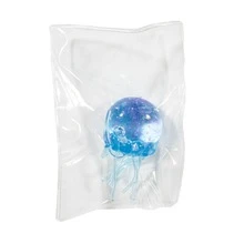 1pc Transparent Colorful Jellyfish Slow Rebound Stress Relief Toy: A Soft, Slow-Rising Stress Relief Toy Suitable For Teenagers And Adults, Perfect For Desk Play And Anxiety Relief., Aesthetic, Gift - Multicolor - View 8