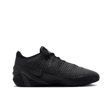Nike Ja 4 EP Dark Mode Comfortable Lightweight Low-Top Basketball Shoes Unisex Black Silver Blue - Black - View 2