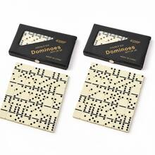 Set Domino Double Six, 28 Buah Permainan Papan Klasik dengan Kotak Penyimpanan Portabel, Ubin Domino Tahan Lama, Cocok untuk Permainan Strategi di Atas Meja, Permainan Papan Keluarga Tradisional, Aktivitas Pesta Interaktif, Hadiah Hiburan Kreatif untuk Teman dan Acara Kumpul-kumpul - MultiWarna - View 11