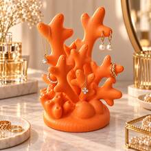 Multifunctional Jewelry Organizer Tree-Shaped Jewelry Stand Perfect For Jewelry And Keys - Multicolor - View 10