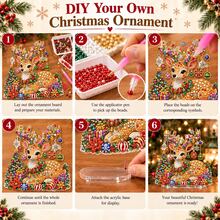 Christmas Reindeer & Holiday Gifts Design - Stand - View 6