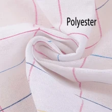 3/6/12pcs,Classic Striped Kitchen Hand Towel Set, White Base Colorful Stripe Design, Simple Kitchen Linen, Christmas Holiday Gift - Multicolor - View 5