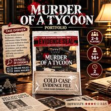 Mysterious Criminal Unsolved Mystery Board Game – Cold Case File Investigation – Detective Clues & Evidence – Solve The Crime – Suitable For Solo, Date Night & Party Groups – Millionaire Case - Millionaire Murderer - View 3