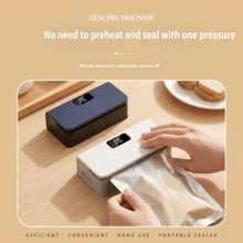 TOUCHBeauty Magnetic Sealing Machine, Portable Sealing Machine, Rechargeable Mini Heat Sealer, Large Digital Display, Front Lock, Magnetic Mini Sealing Machine, Suitable For Various Bag Types, Portable Magnetic Sealing Machine For Camping And Picnic - Multicolor - View 9