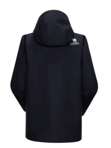 CAMEL CROWN Women's 3-In-1 Outdoor Jacket With Down Liner – Waterproof Winter Mountaineering Coat - Phantom Black - View 4