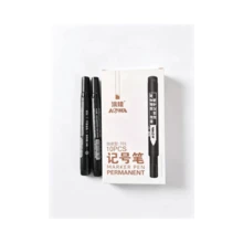 Permanent Markers, Waterproof Quick Dry Marker Pens For Office School Marking Supplies - Round - View 10