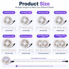 RGB LED Mood Light Strip, USB Plug And Play, 3-Key Control, Self-Adhesive & Cuttable, Multi-Color Dynamic Modes, Decor Light For TV, Cabinet, Gaming Setup, Wall Decor - 3Key RGB - View 2