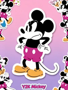 Disney Set Stiker 50 Buah, Cocok untuk Pengemasan, Pelabelan, dan Perlengkapan Kantor, Sempurna untuk Diberikan kepada Keluarga, Teman, atau Pasangan Anda pada Hari Paskah, Hari Valentine, atau Ulang Tahun. - MultiWarna - View 6