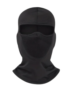 1pc Unisex Solid Color Balaclava Headwear, Cycling Head Cover, Motorcycle Specific Style, Suitable For Daily Use And Outdoor Travel, Hiking, Climbing, Skiing And Other Various Scenarios, Motorcycle Head Cover - C - View 20